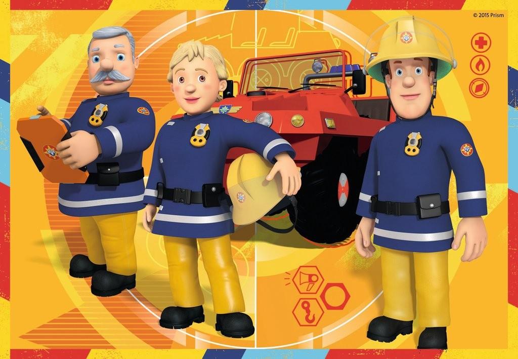 Ravensburger Dėlionė 2x12 vnt. - Ugniagesys Sam aprašymas - Prekės nuotrauka