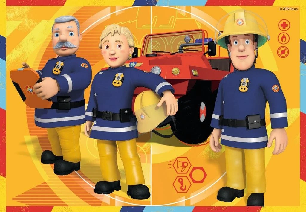 Ravensburger Dėlionė 2x12 vnt. - Ugniagesys Sam aprašymas - Prekės nuotrauka