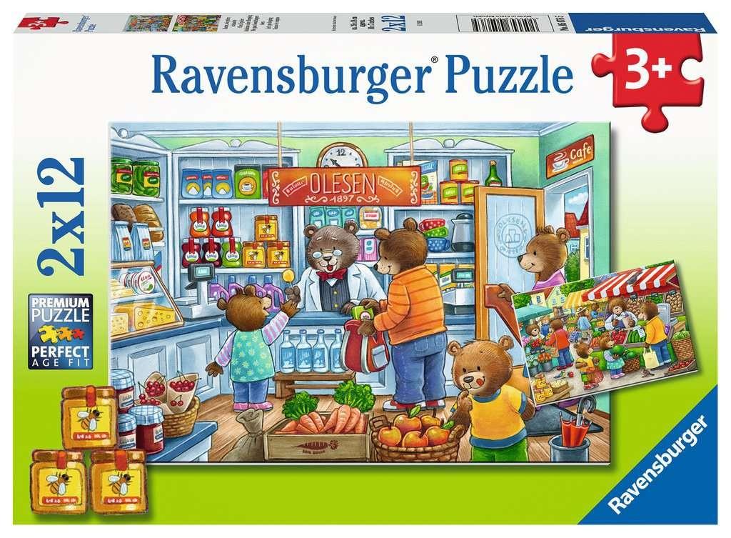 Ravensburger Dėlionė 2x12 vnt. - Parduotuvėje aprašymas - Prekės nuotrauka