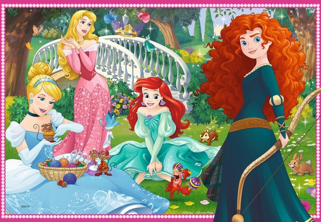 Ravensburger Dėlionė 2x12 vnt. - "Disney" princesė