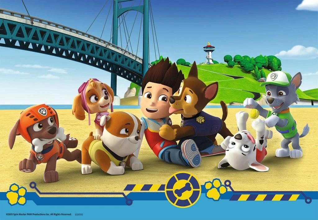 Ravensburger Dėlionė 2x24 vnt. - Šunyčiai patruliai (PAW Patrol)