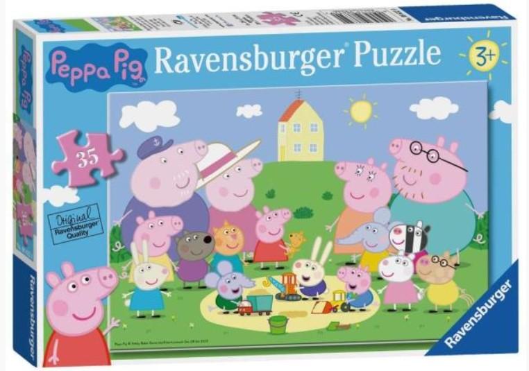 Ravensburger Dėlionė 35 vnt. - Peppa Pig: Piknikas aprašymas - Prekės nuotrauka