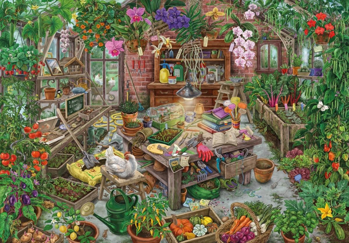 Ravensburger EXIT Dėlionė 368 vnt. - Šiltnamis aprašymas - Prekės nuotrauka