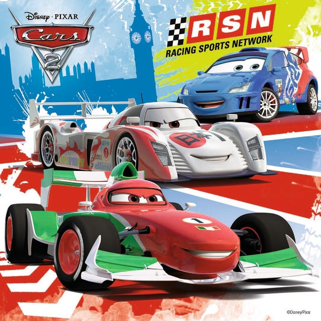 Ravensburger Dėlionė 3x49 vnt. - Lenktynių linksmybės