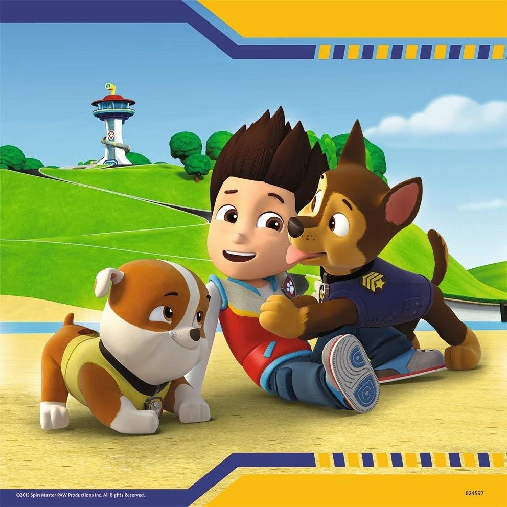 Ravensburger Dėlionė  3x49 vnt. - Šunyčiai patruliai (PAW Patrol)
