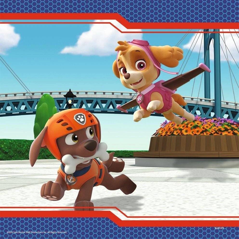 Ravensburger Dėlionė  3x49 vnt. - Šunyčiai patruliai (PAW Patrol)