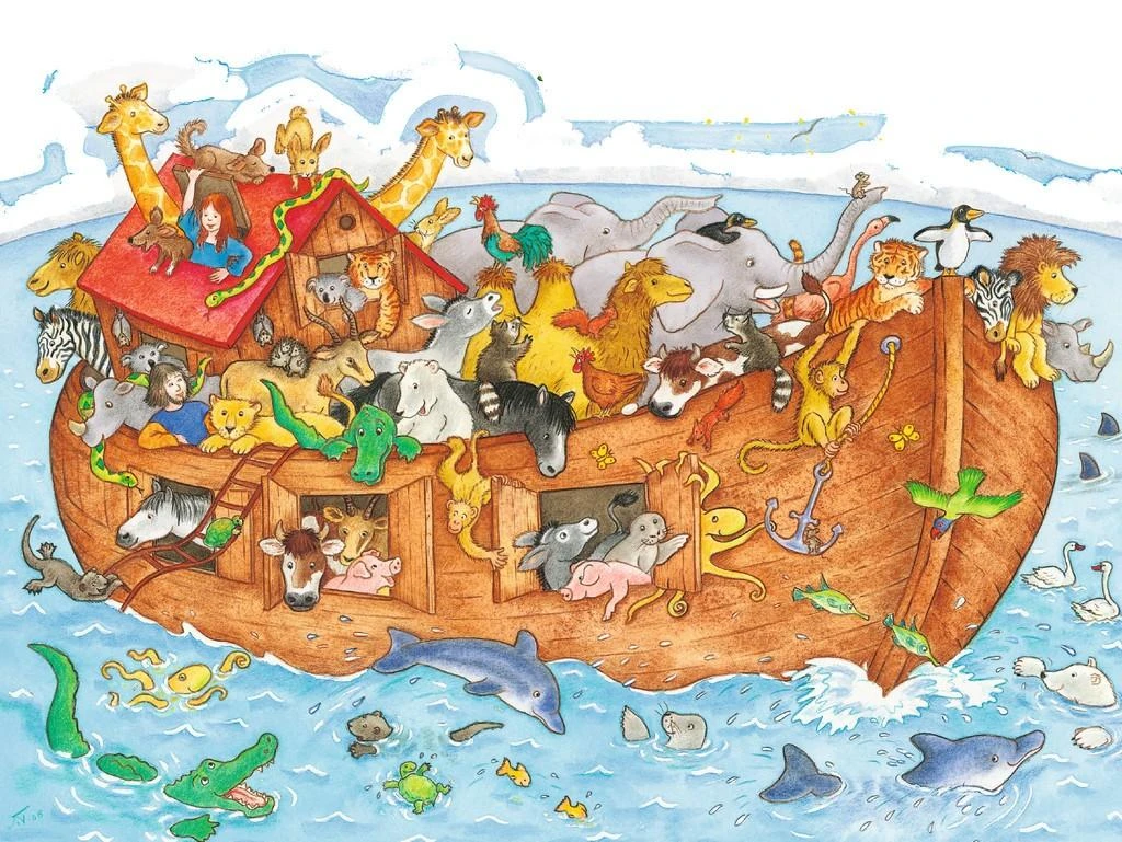 Ravensburger Dėlionė 48 vnt. - Nojaus arka