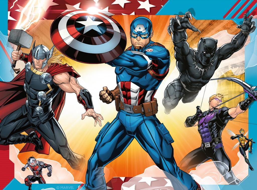 Ravensburger Dėlionė 72 vnt. -  Keršytojai (The Avengers)