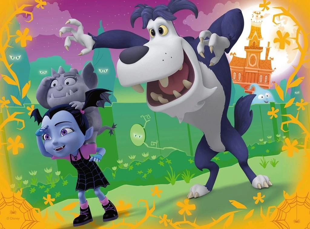 Puzzle 4in1 Vampirina - RAVENSBURGER dėlionė