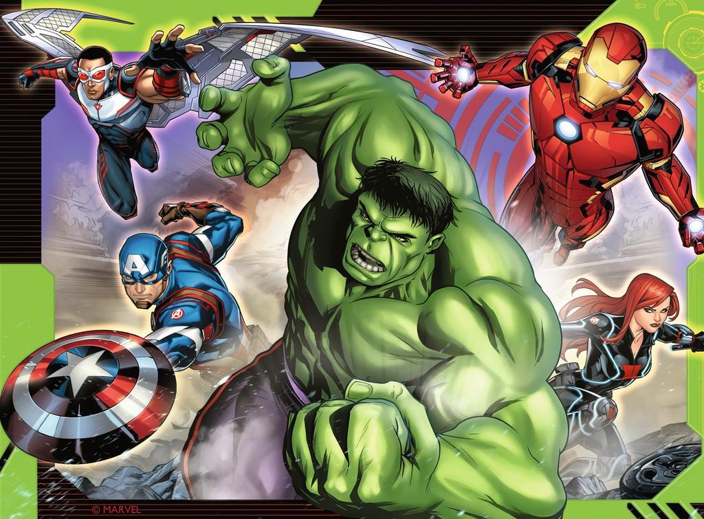 Ravensburger Dėlionė 72 vnt. -  Keršytojai (The Avengers)