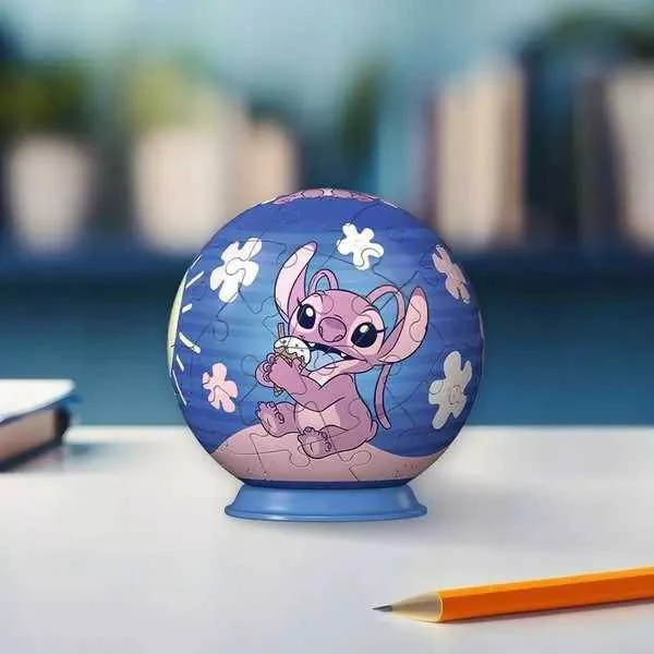 Ravensburger 3D Dėlionė 55 vnt. - Disney Angel (Stitch) kamuolys