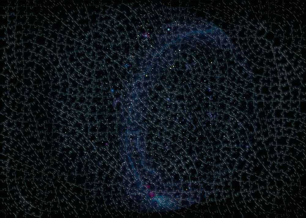 Ravensburger Dėlionė 881 vnt. - Krypt - Universe Glow aprašymas - Prekės nuotrauka
