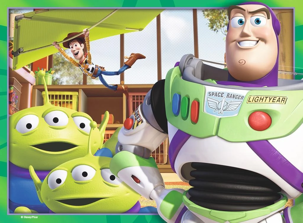 Puzzle 4in1 Toy Story 3 - RAVENSBURGER dėlionė