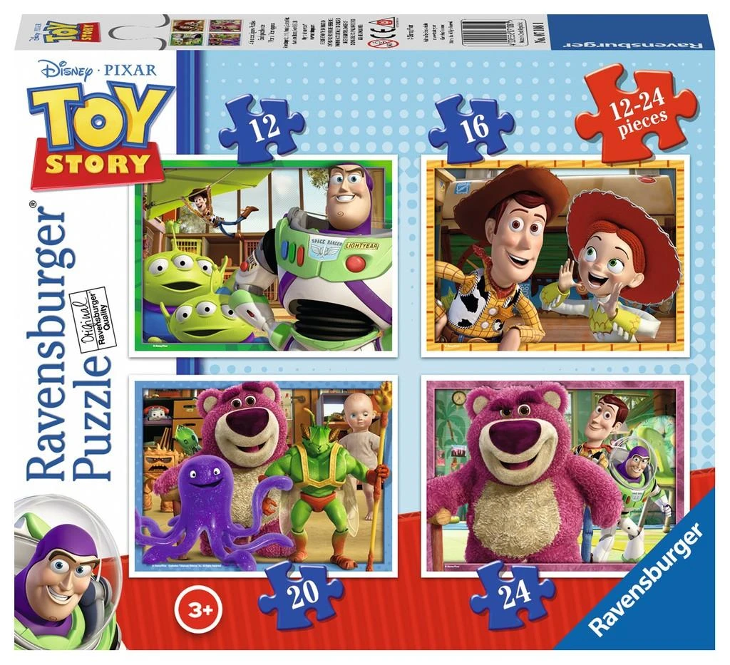 Puzzle 4in1 Toy Story 3 - RAVENSBURGER dėlionė