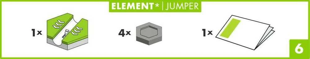Ravensburger Konstruktorius GraviTrax: Priedų rinkinys Extension Jumper
