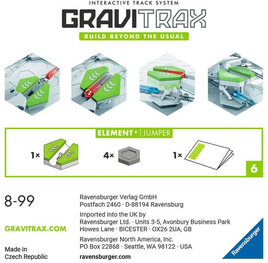 Ravensburger Konstruktorius GraviTrax: Priedų rinkinys Extension Jumper