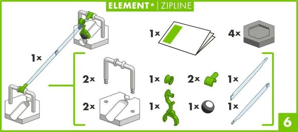 Ravensburger GraviTrax prailginimo lynų takai