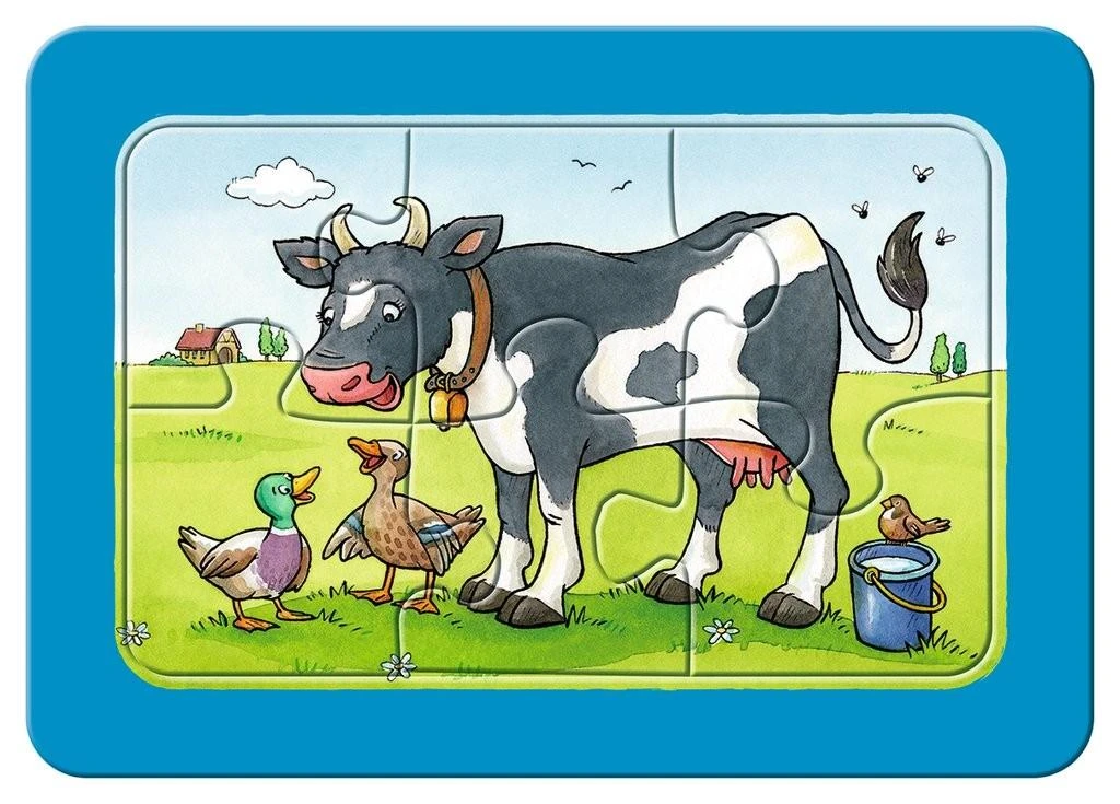 Ravensburger Dėlionė 3 x 6 vnt. - Mano pirmoji dėlionė