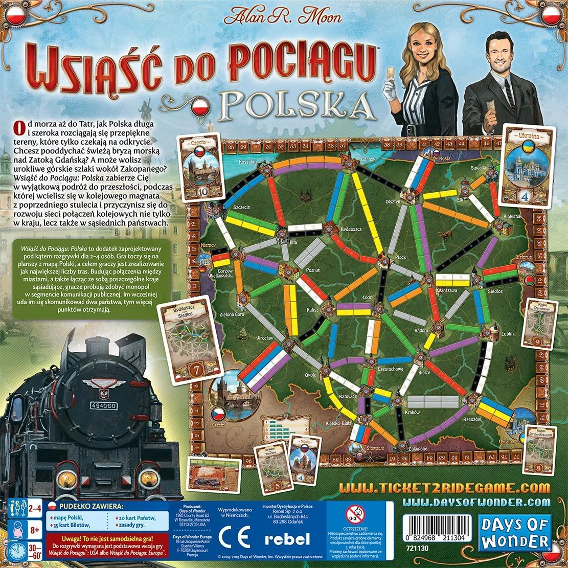 Rebel „Stebuklų dienų bilietas į kelionę“ žemėlapių rinkimas 6.5: Lenkija