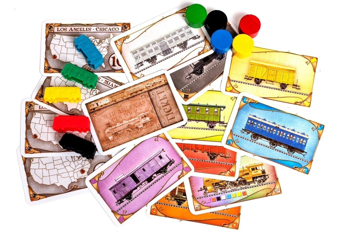 Rebel Gra Žaidimas „Ticket to Ride USA“