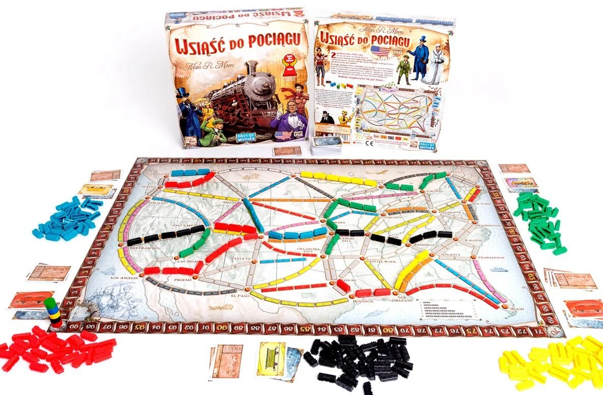 Rebel Gra Žaidimas „Ticket to Ride USA“