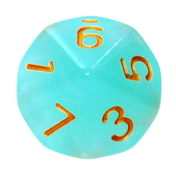 REBEL RPG Dice Set - Moonstones - Jadeite