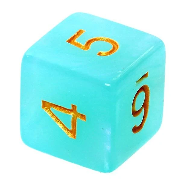 REBEL RPG Dice Set - Moonstones - Jadeite