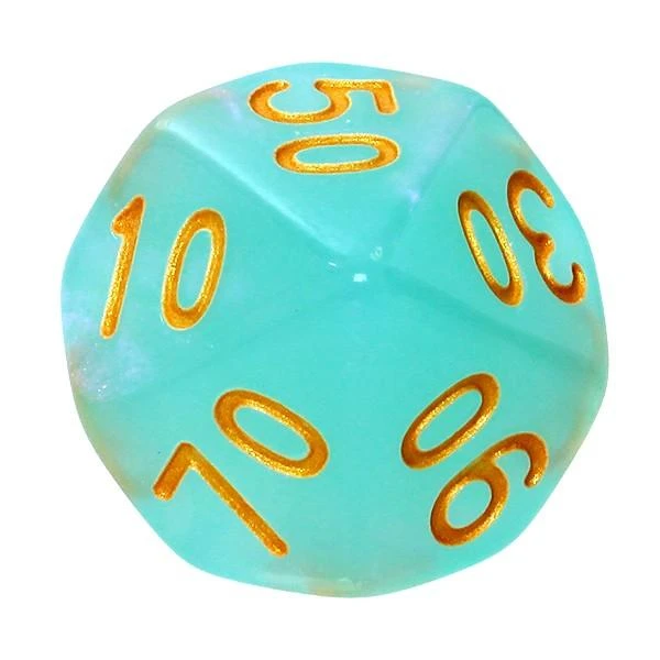 REBEL RPG Dice Set - Moonstones - Jadeite