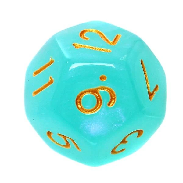 REBEL RPG Dice Set - Moonstones - Jadeite