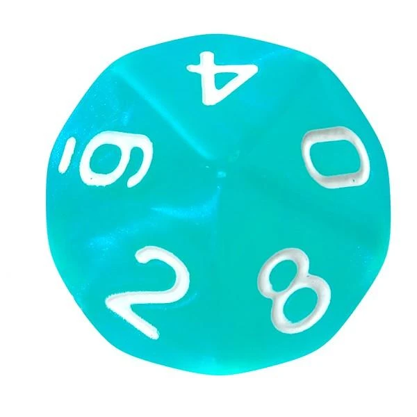 REBEL RPG Dice Set - Moonstones - Turquoise