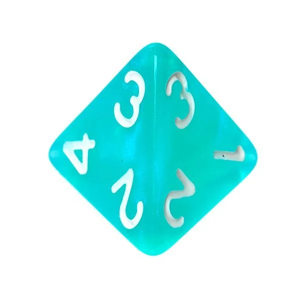 REBEL RPG Dice Set - Moonstones - Turquoise