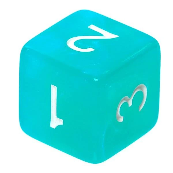 REBEL RPG Dice Set - Moonstones - Turquoise
