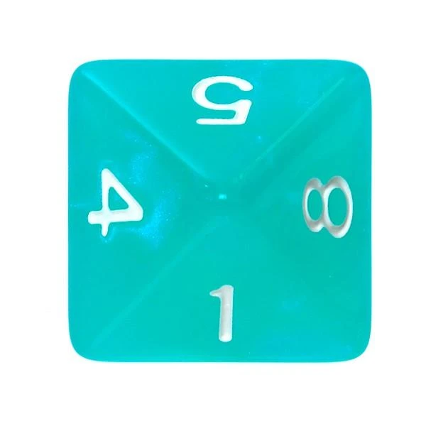 REBEL RPG Dice Set - Moonstones - Turquoise