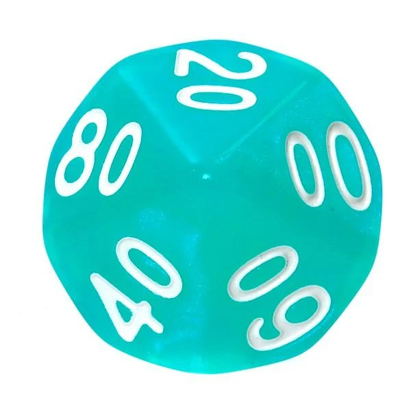 REBEL RPG Dice Set - Moonstones - Turquoise