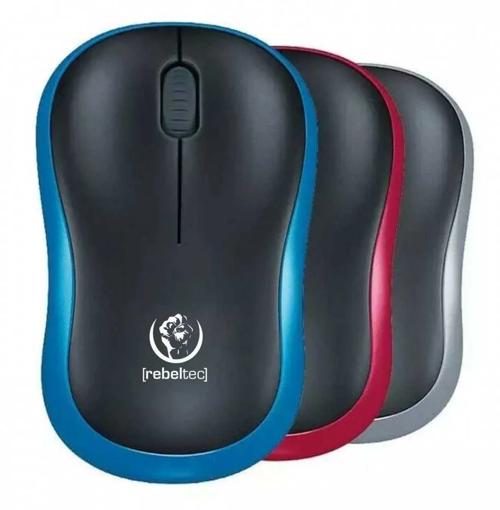 Belaidė pelė Rebeltec RBLMYS00048, juoda