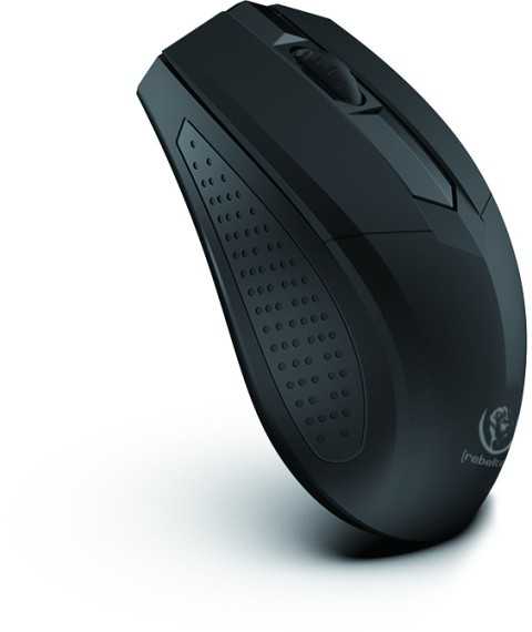 Rebeltec Pelė optinė Focus USB, 1200DPI 3 przyciski i rolka, czułość 125Hz, kabelis 1.8m, waga 66g