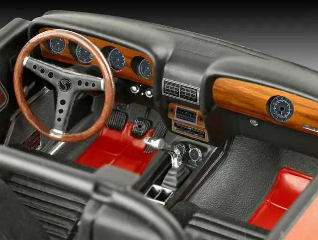 Revell Ford Mustang Shelby GT500 1970 1:25 surenkamas plastikinis modelis