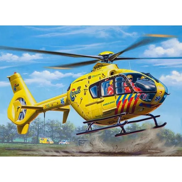 Revell plastikinis modelis Airbus Helicopters EC135 ANWB 1:72