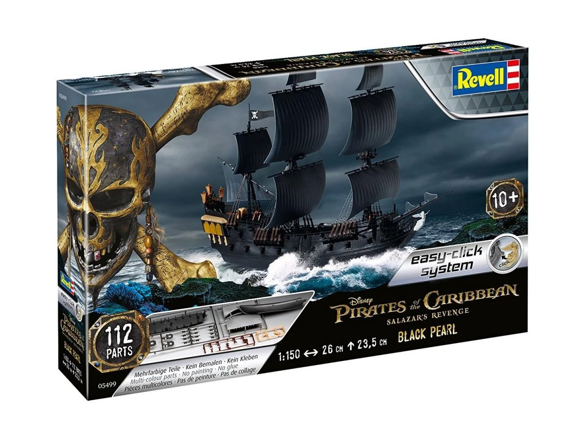Revell - Juodas Pearl (lengvas paspaudimas), 1/150, 05499