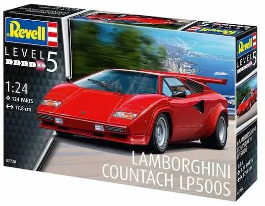 Revell Lamborghini Countach LP500S 1:24 plastikinis surinkimo rinkinys