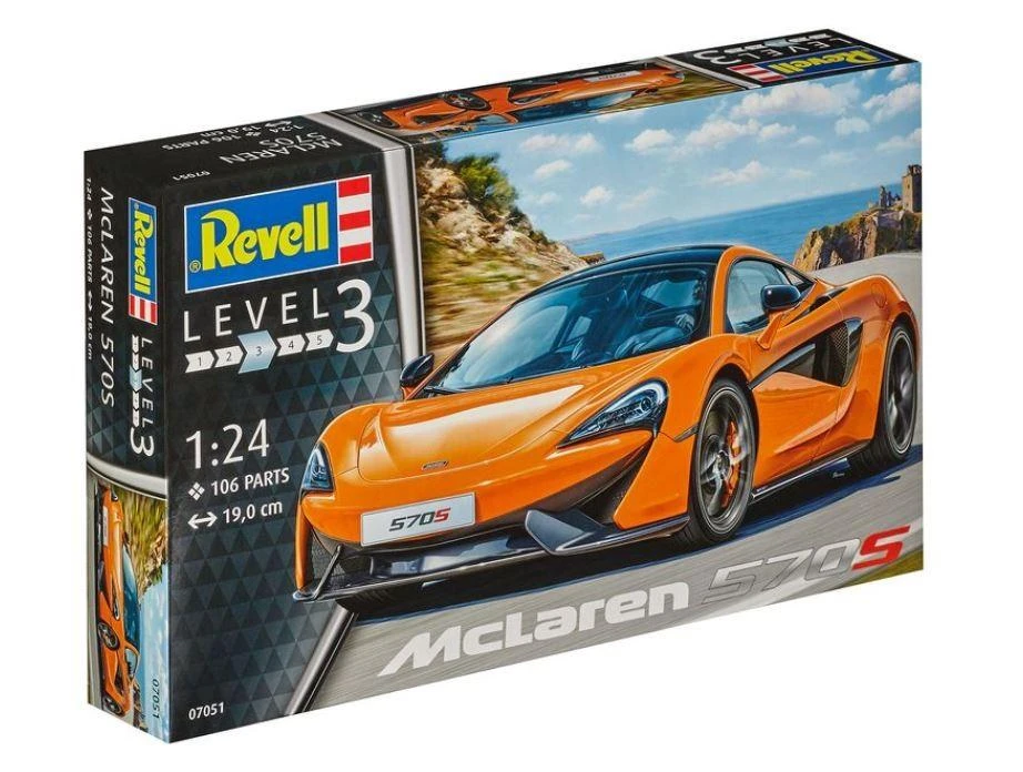 Revell McLaren 570S 1/24 plastikinis surenkamas modelis (07051)