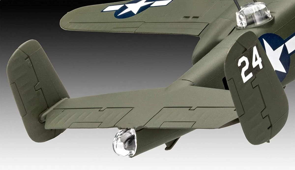 Revell – B-25 Mitchell (lengvas paspaudimas), 1/72 03650