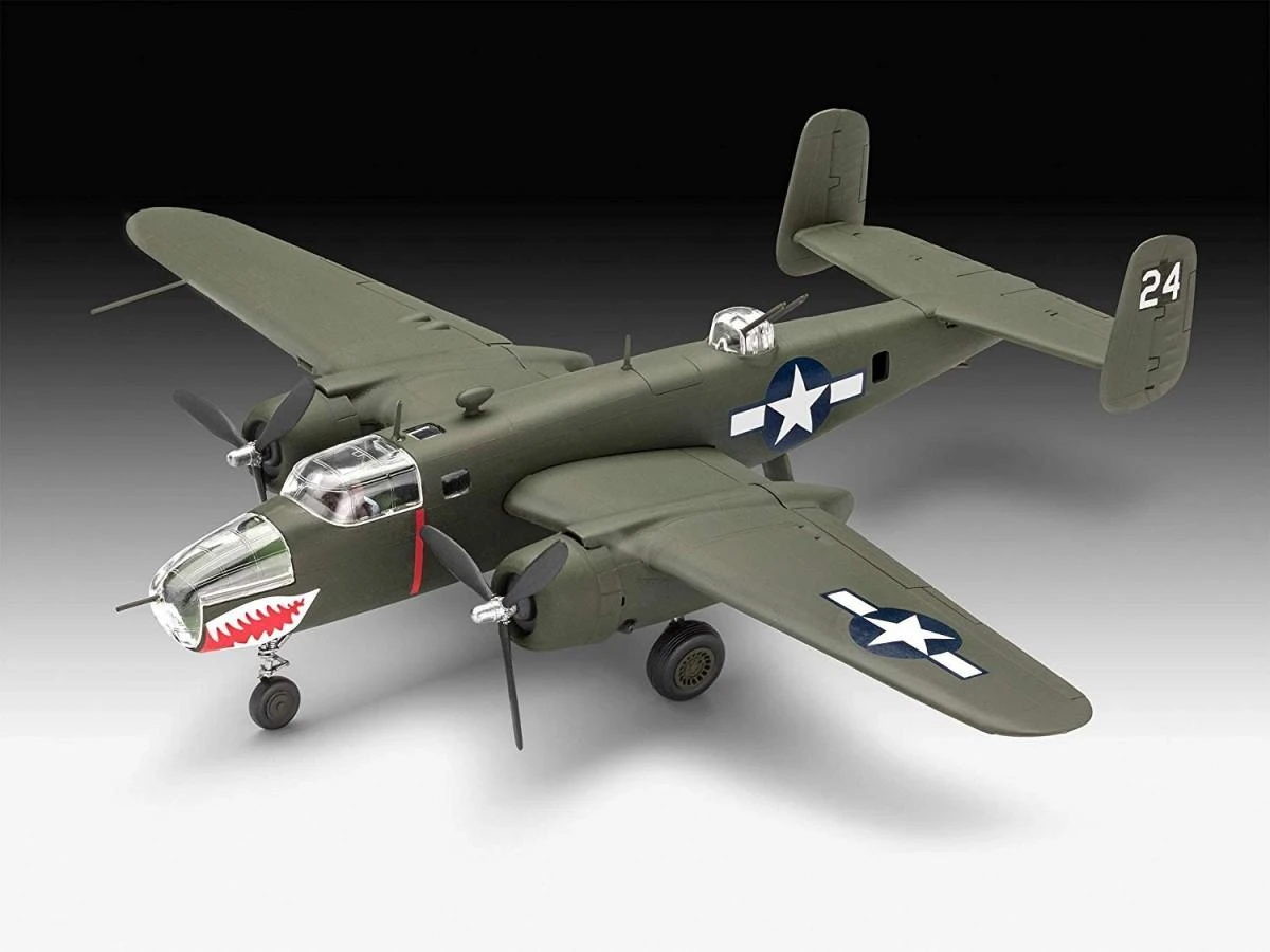 Revell – B-25 Mitchell (lengvas paspaudimas), 1/72 03650