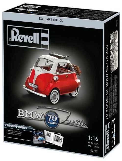 Revell BMW Isetta 250 70-mečio Exclusive Edition 1/16 surinkimo rinkinys