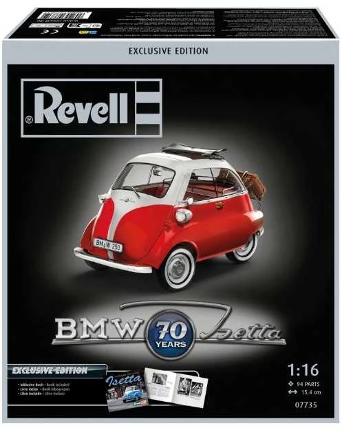 Revell BMW Isetta 250 70-mečio Exclusive Edition 1/16 surinkimo rinkinys
