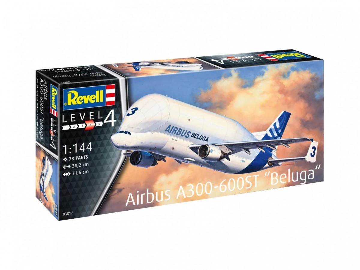 Revell - Airbus A300-600 ST “Beluga”, 1/144, 03817