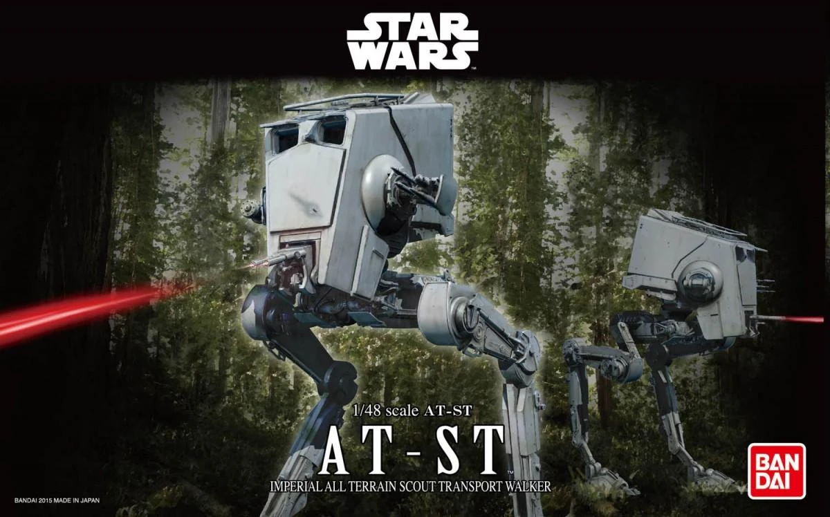 Revell Star Wars AT-ST 1/48 plastikinis surenkamas modelis (Bandai)