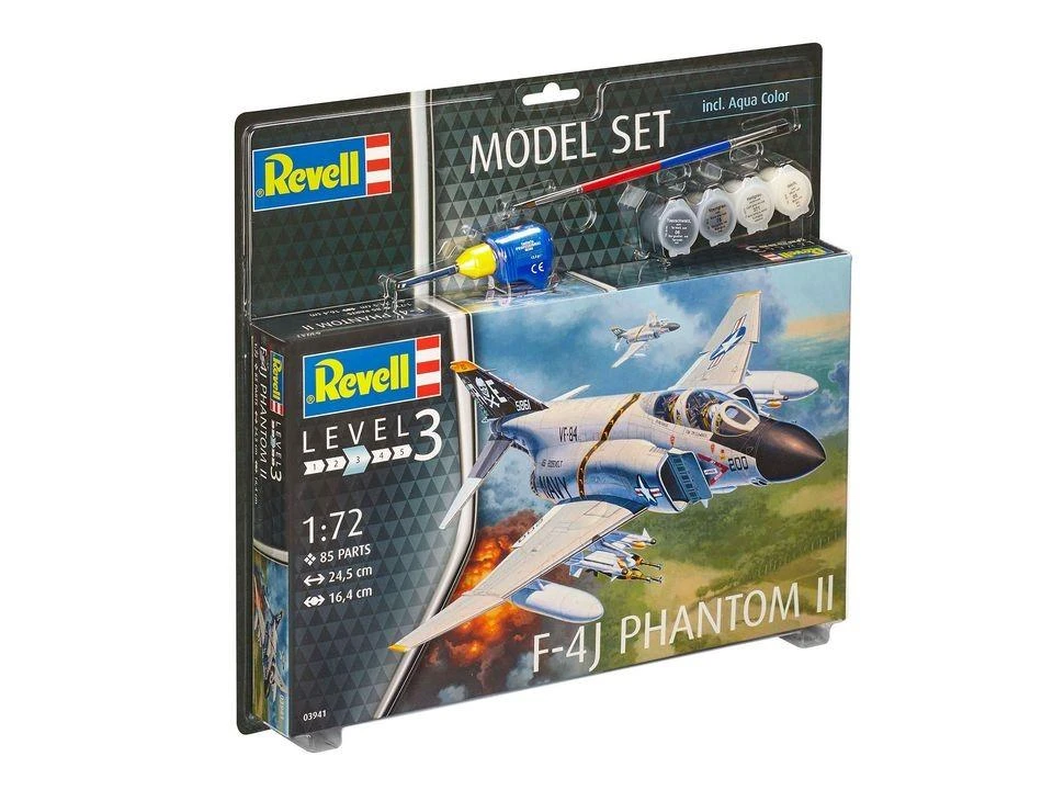 REVELL modelis F-4J Phantom II 1:72, 3941