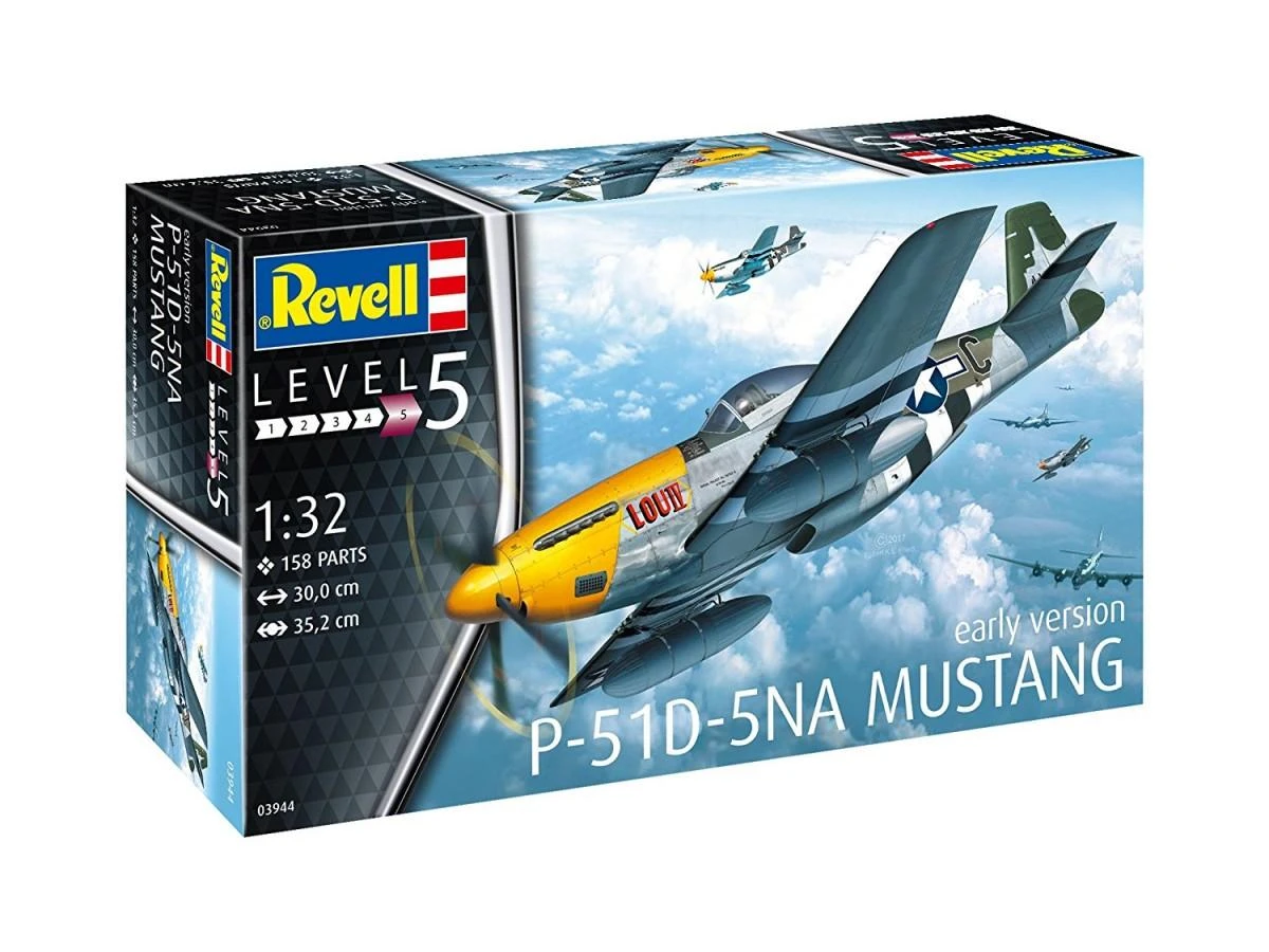 Revell – P-51D Mustang, 1/32, 03944