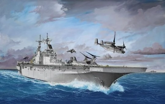 Revell USS Wasp Class 1/700 – plastikinis surenkamas laivo modelis